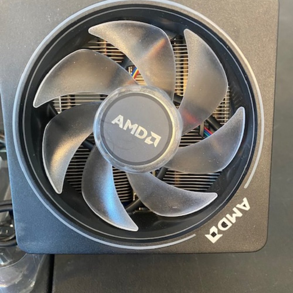 AMD Ryzen 7 3800X 8-Core, 16-Thread Unlocked Desktop Processor (LED Cooler) - Picture 5 of 9